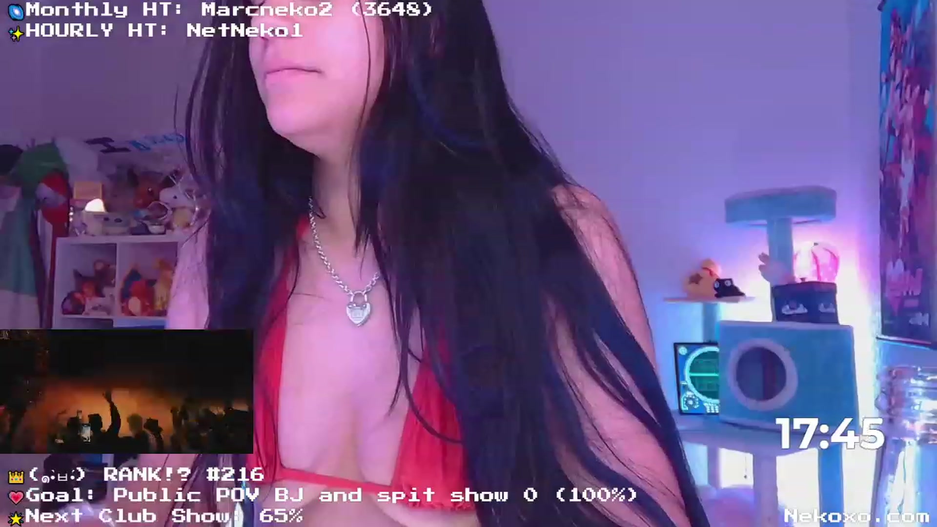 Gallery image thumbnail from Nekobeanxo's myfreecams stream on, 05/29/2023, 08:13 image 7 of 20