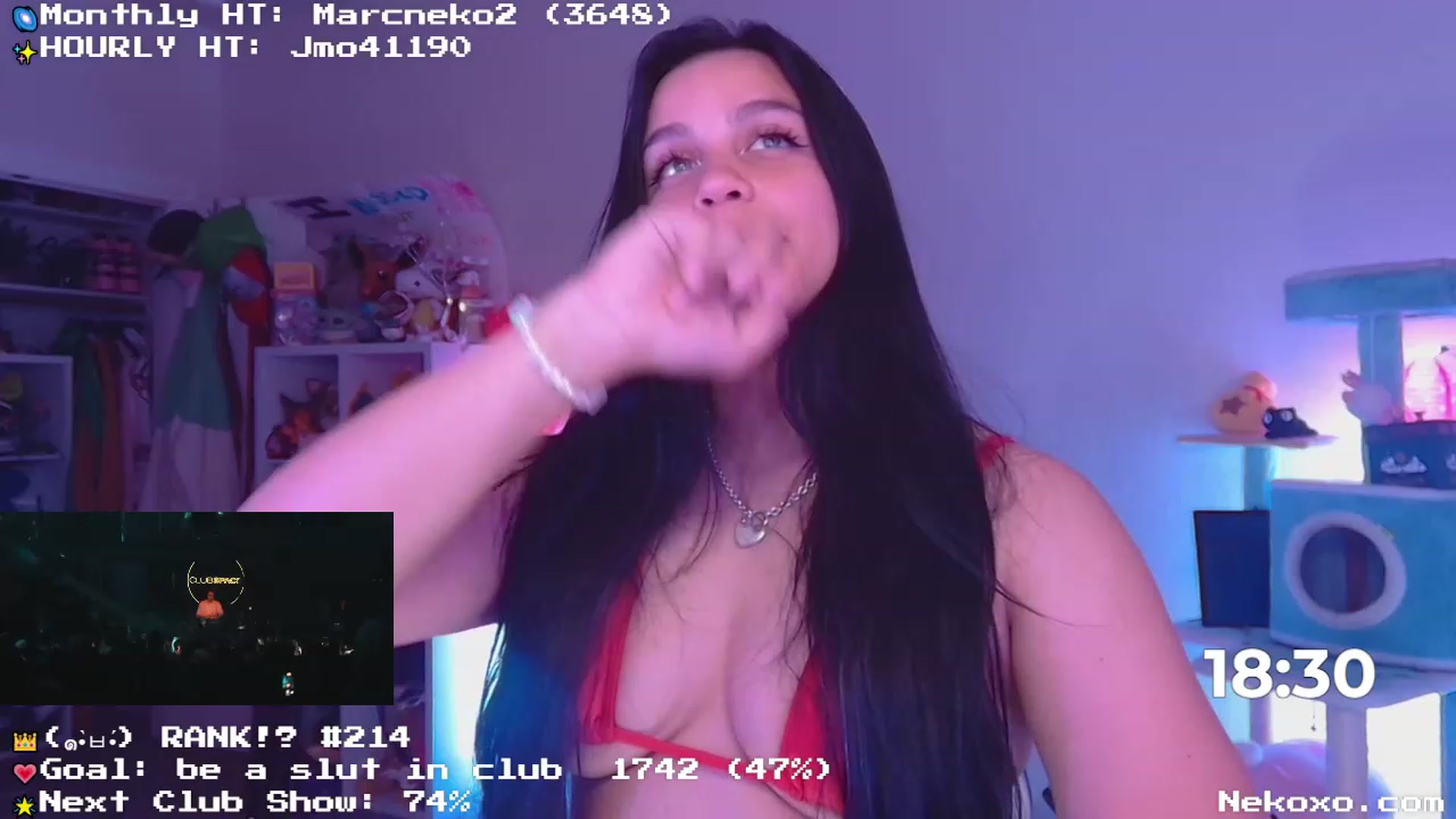 Gallery image thumbnail from Nekobeanxo's myfreecams stream on, 05/29/2023, 08:13 image 20 of 20