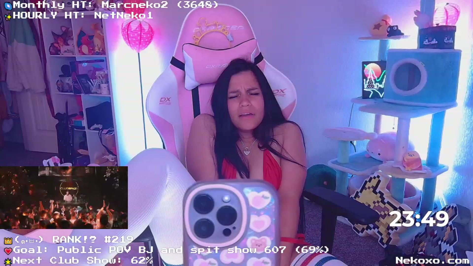 Gallery image thumbnail from Nekobeanxo's myfreecams stream on, 05/29/2023, 08:13 image 5 of 20