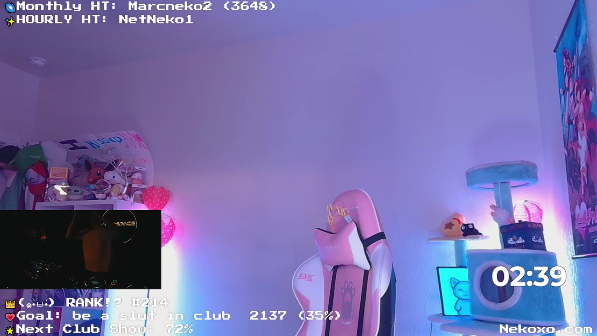 Gallery image thumbnail from Nekobeanxo's myfreecams stream on, 05/29/2023, 08:13 image 12 of 20