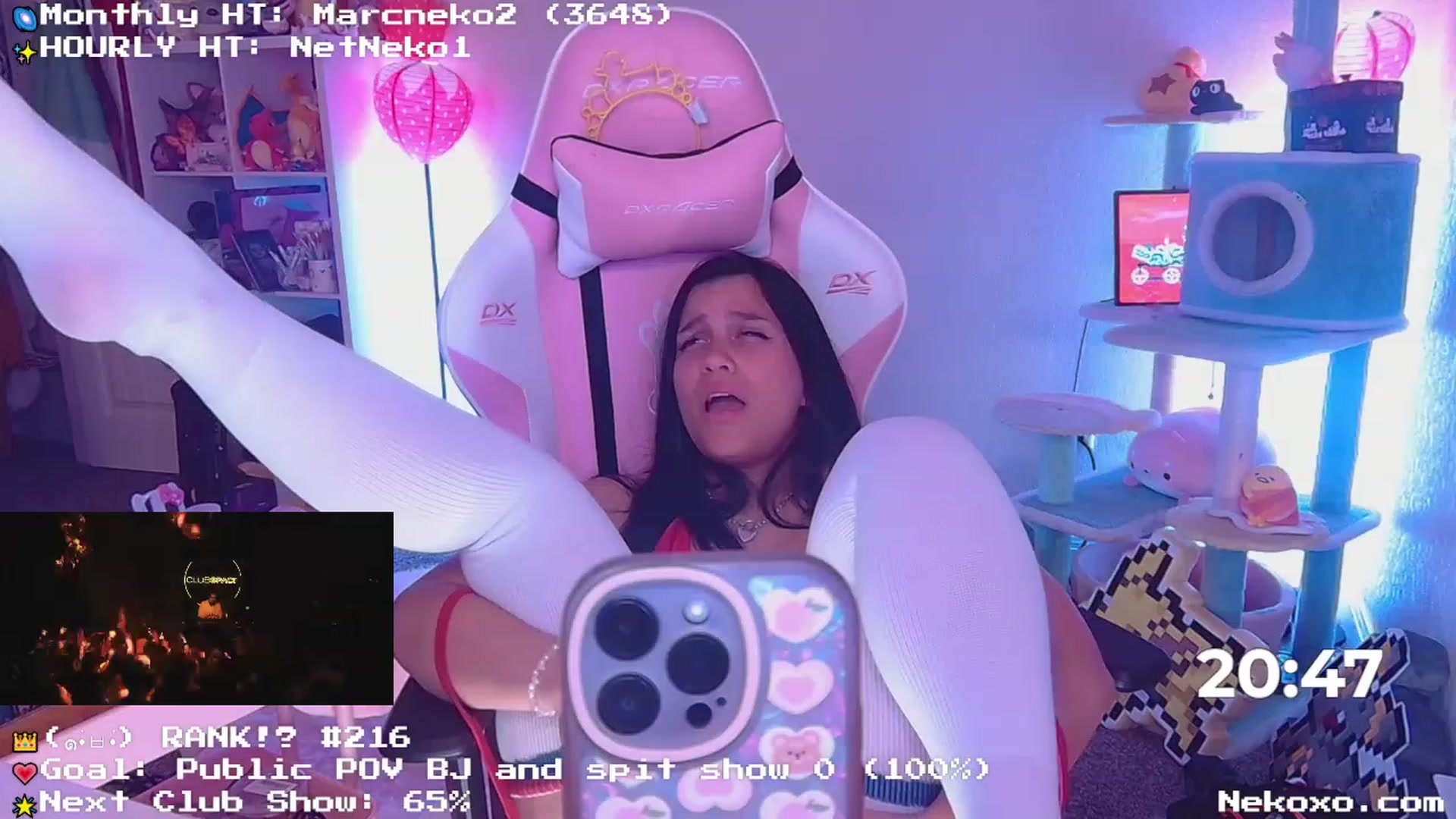 Gallery image thumbnail from Nekobeanxo's myfreecams stream on, 05/29/2023, 08:13 image 6 of 20