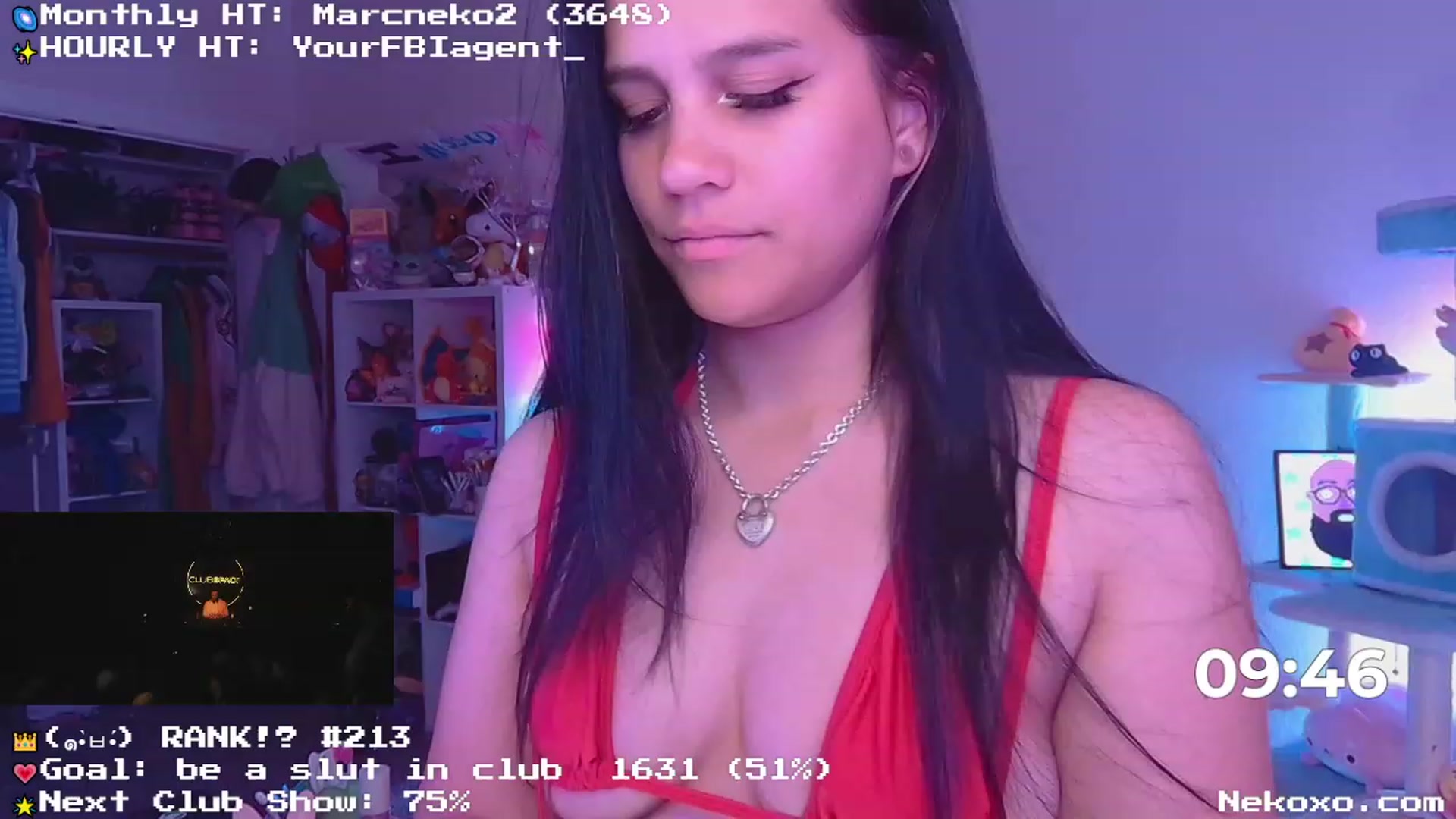Gallery image thumbnail from Nekobeanxo's myfreecams stream on, 05/29/2023, 08:52 image 3 of 20