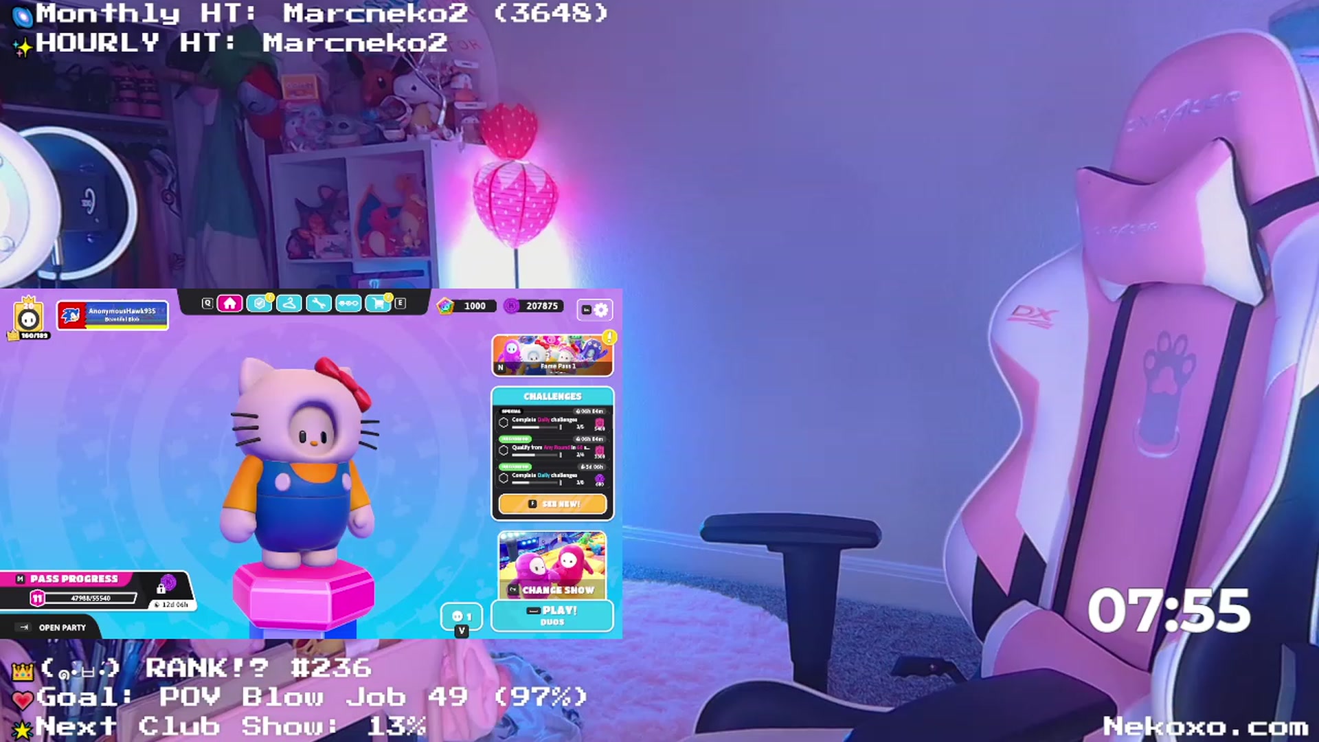 Gallery image thumbnail from Nekobeanxo's myfreecams stream on, 06/01/2023, 06:04 image 9 of 20