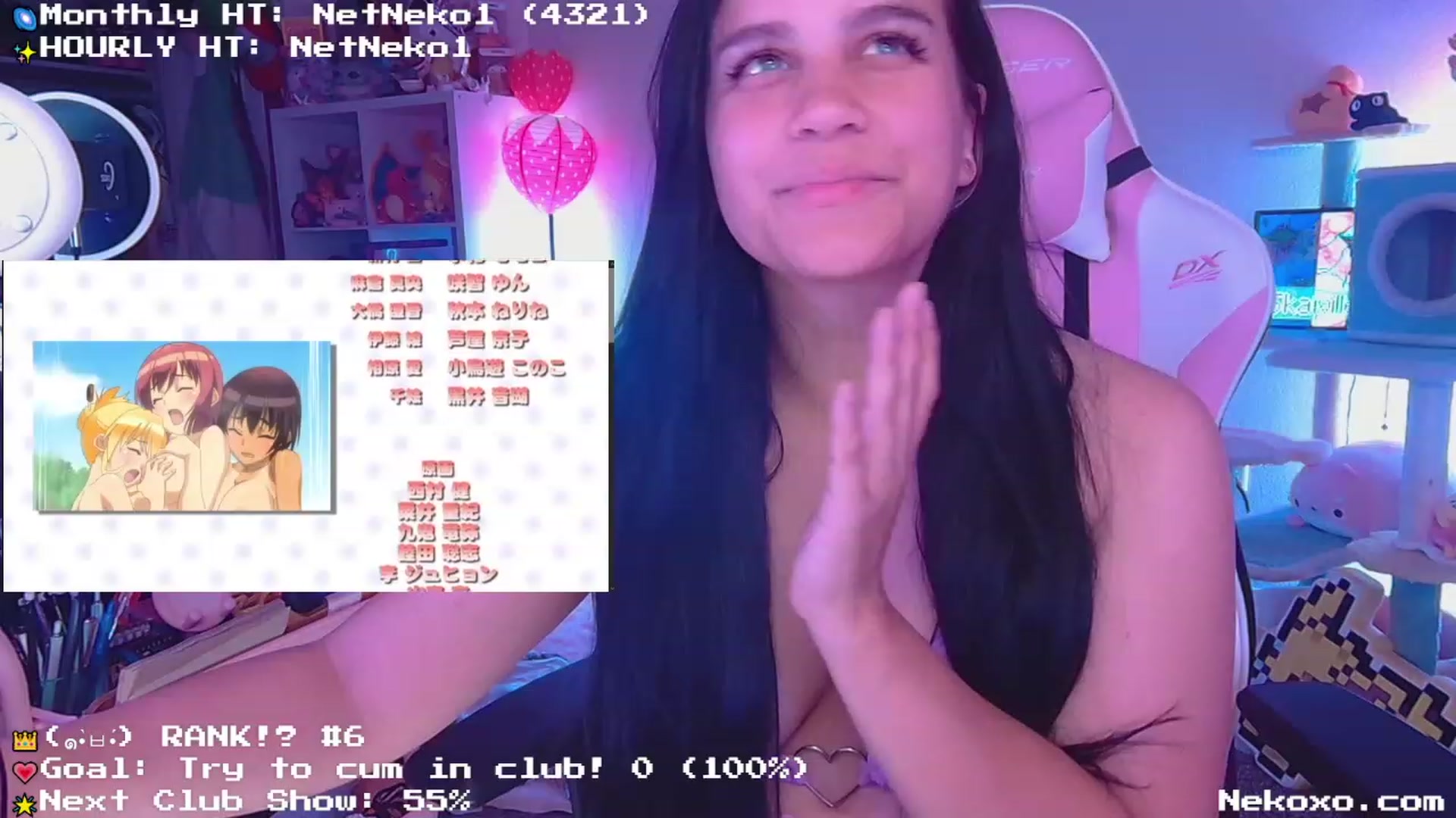 Gallery image thumbnail from Nekobeanxo's myfreecams stream on, 06/01/2023, 07:13 image 20 of 20