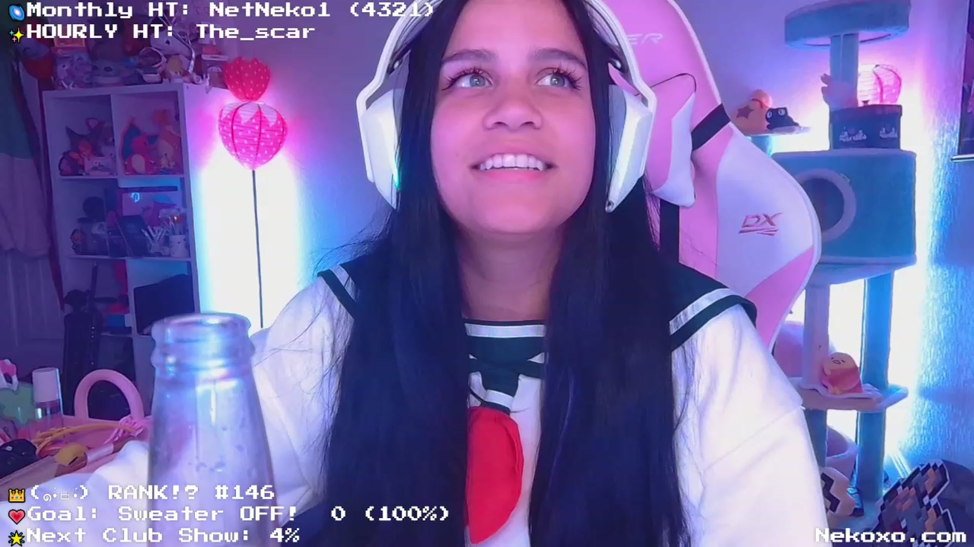 Gallery image thumbnail from Nekobeanxo's myfreecams stream on, 06/02/2023, 03:40 image 8 of 20