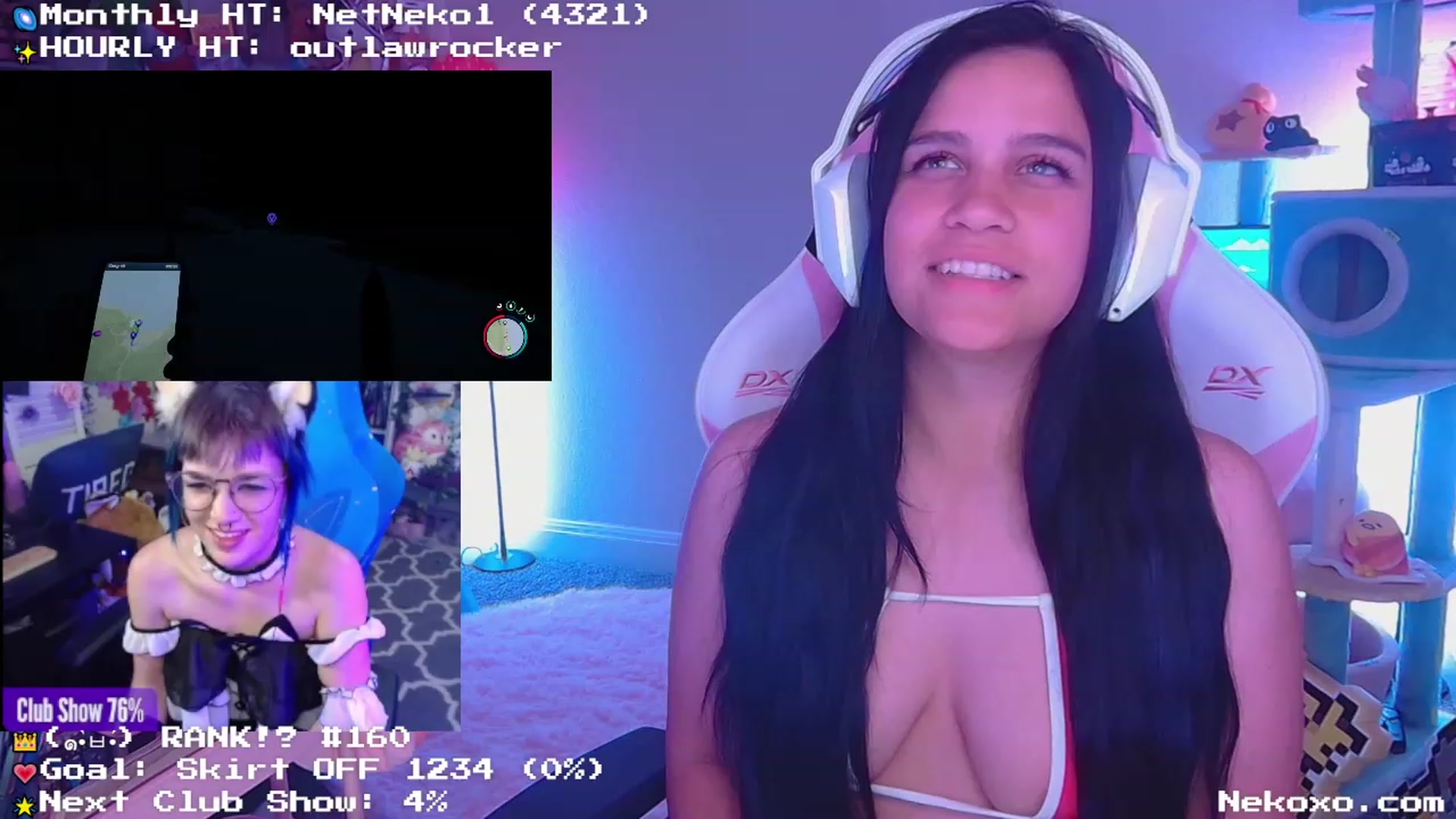 Gallery image thumbnail from Nekobeanxo's myfreecams stream on, 06/02/2023, 05:34 image 1 of 20
