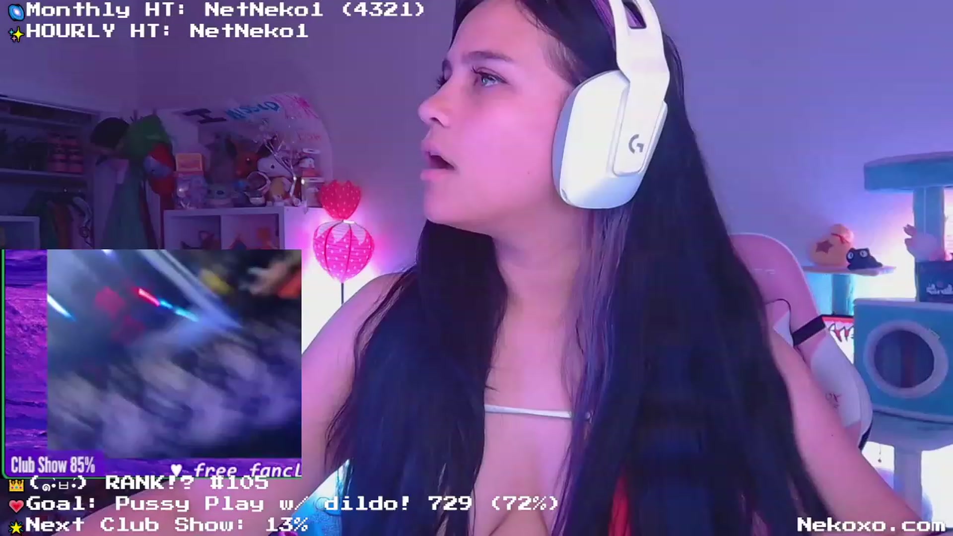 Gallery image thumbnail from Nekobeanxo's myfreecams stream on, 06/02/2023, 06:26 image 1 of 20