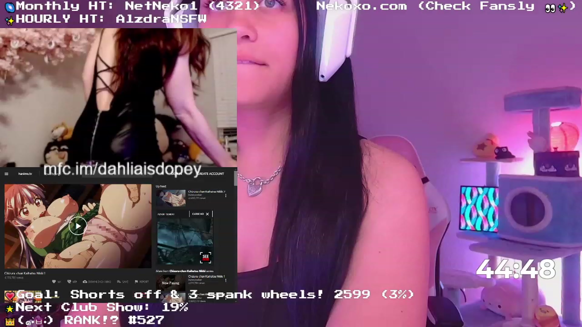 Gallery image thumbnail from Nekobeanxo's myfreecams stream on, 06/05/2023, 03:23 image 17 of 20