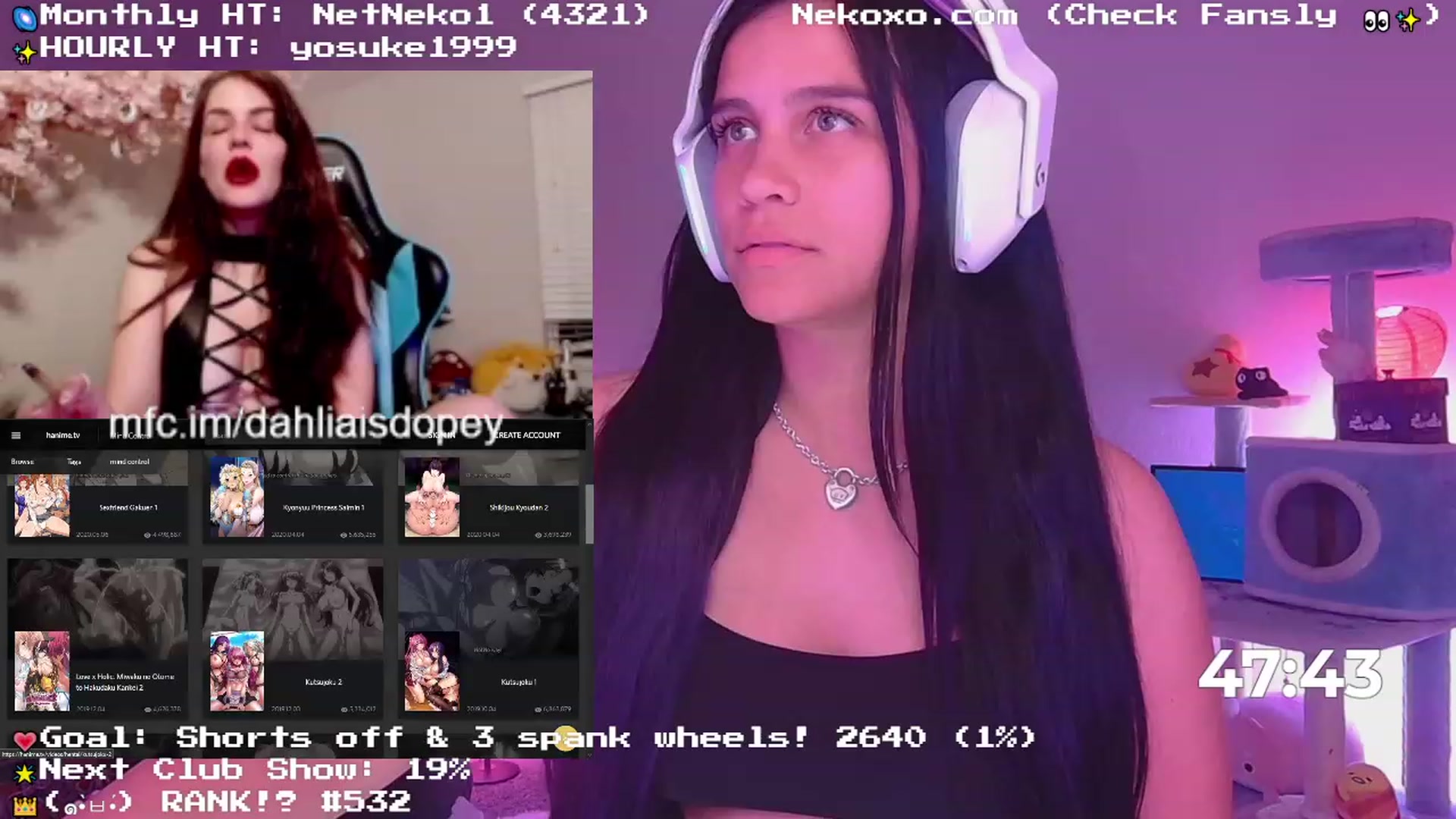 Gallery image thumbnail from Nekobeanxo's myfreecams stream on, 06/05/2023, 03:23 image 16 of 20