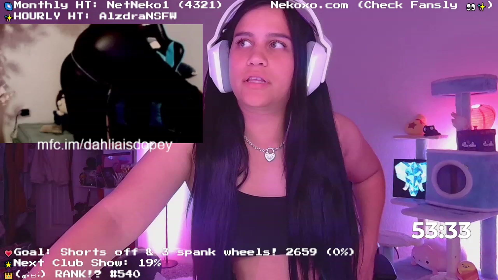 Gallery image thumbnail from Nekobeanxo's myfreecams stream on, 06/05/2023, 03:23 image 14 of 20