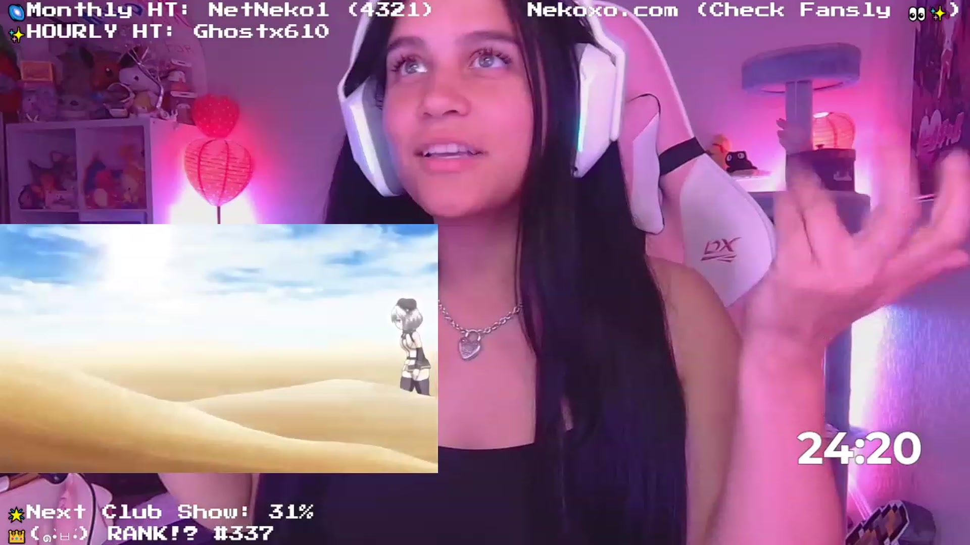 Gallery image thumbnail from Nekobeanxo's myfreecams stream on, 06/05/2023, 05:53 image 15 of 20