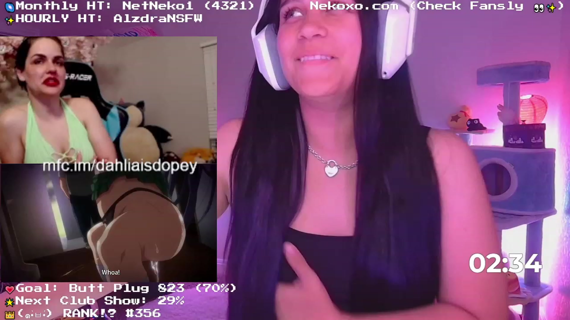 Gallery image thumbnail from Nekobeanxo's myfreecams stream on, 06/05/2023, 05:53 image 5 of 20