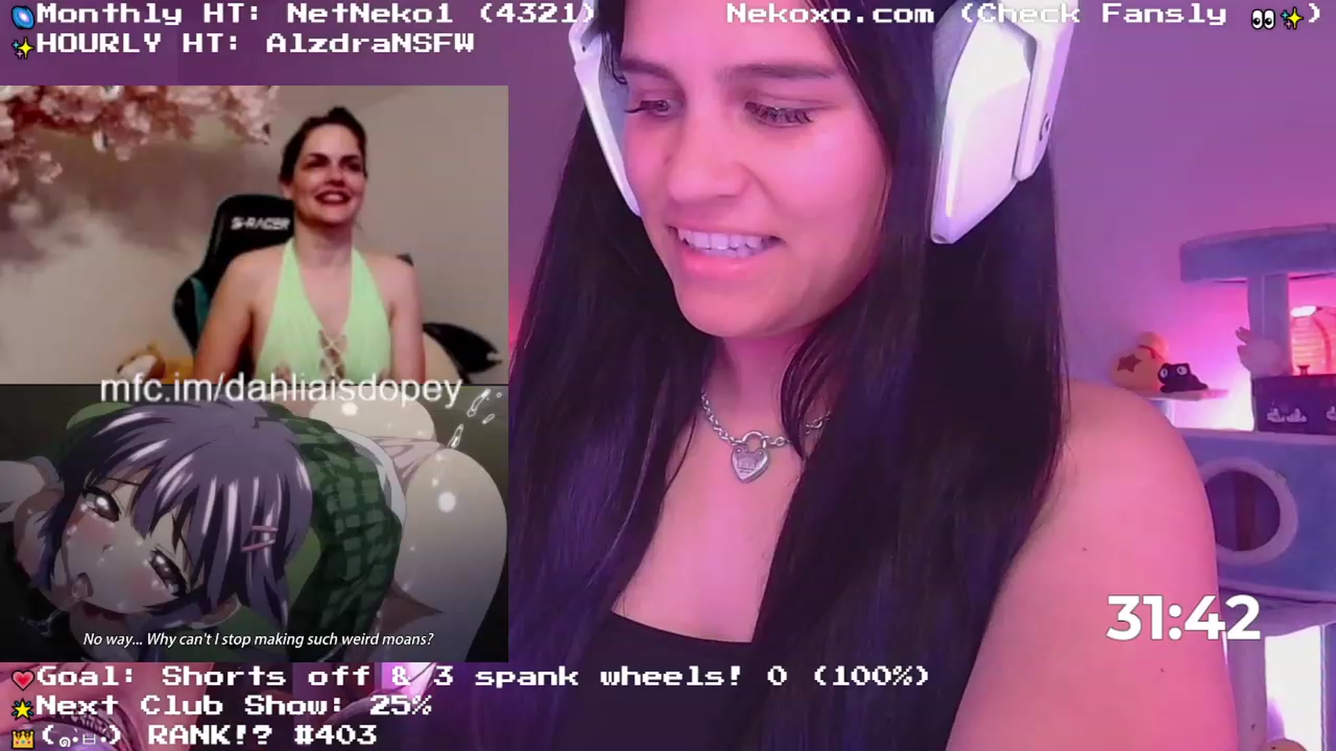 Gallery image thumbnail from Nekobeanxo's myfreecams stream on, 06/05/2023, 05:53 image 1 of 20