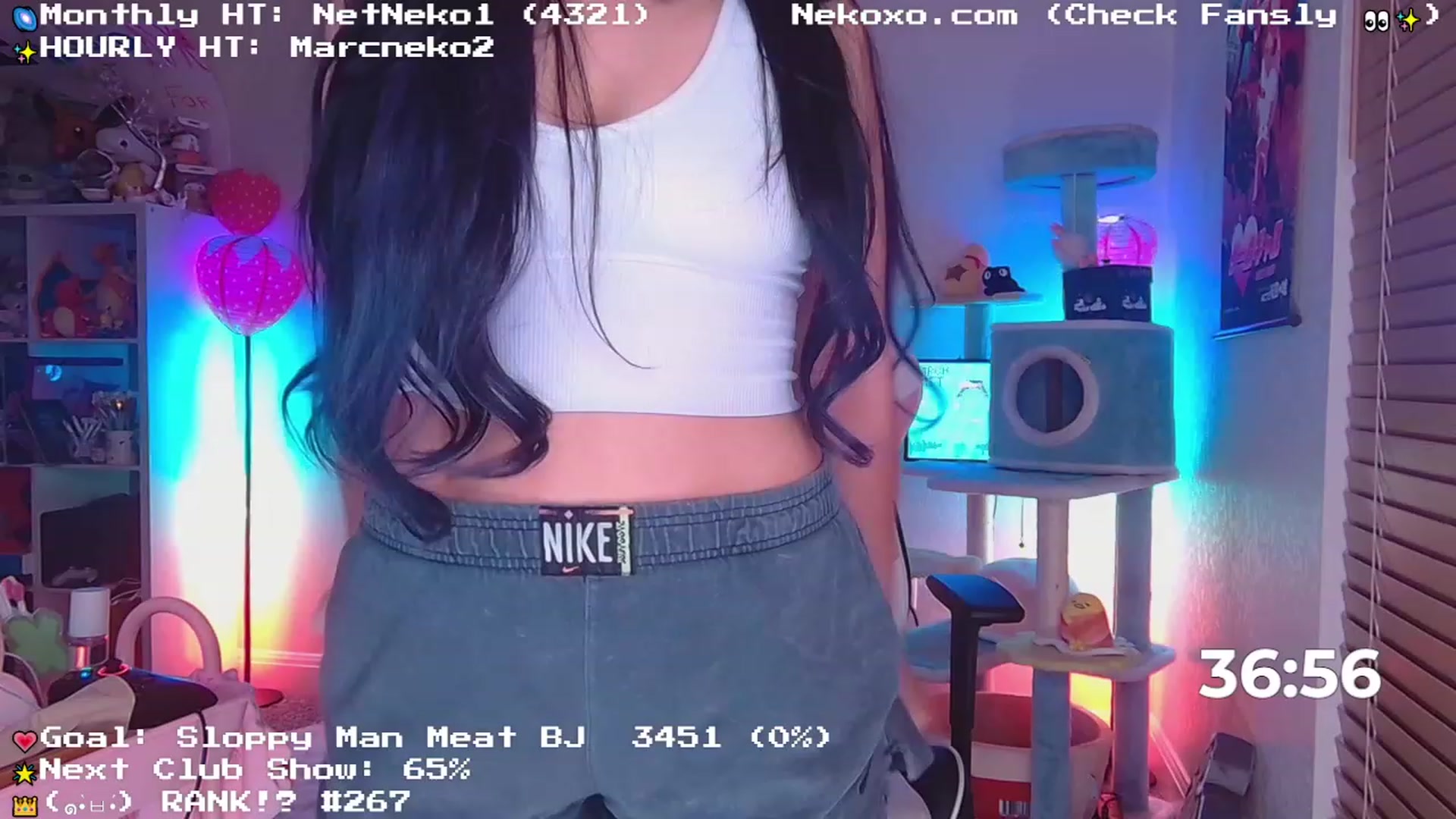Gallery image thumbnail from Nekobeanxo's myfreecams stream on, 06/08/2023, 03:37 image 14 of 20
