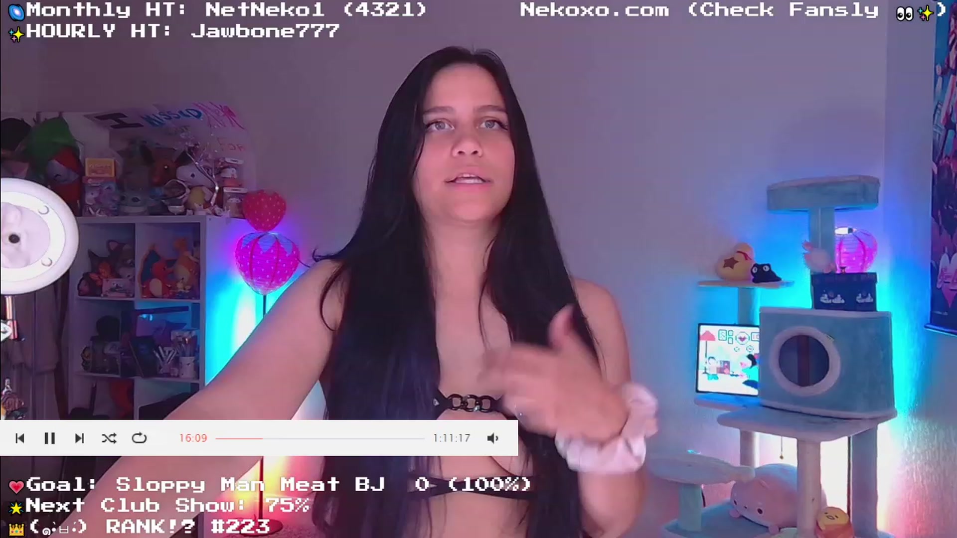 Gallery image thumbnail from Nekobeanxo's myfreecams stream on, 06/08/2023, 07:23 image 7 of 20