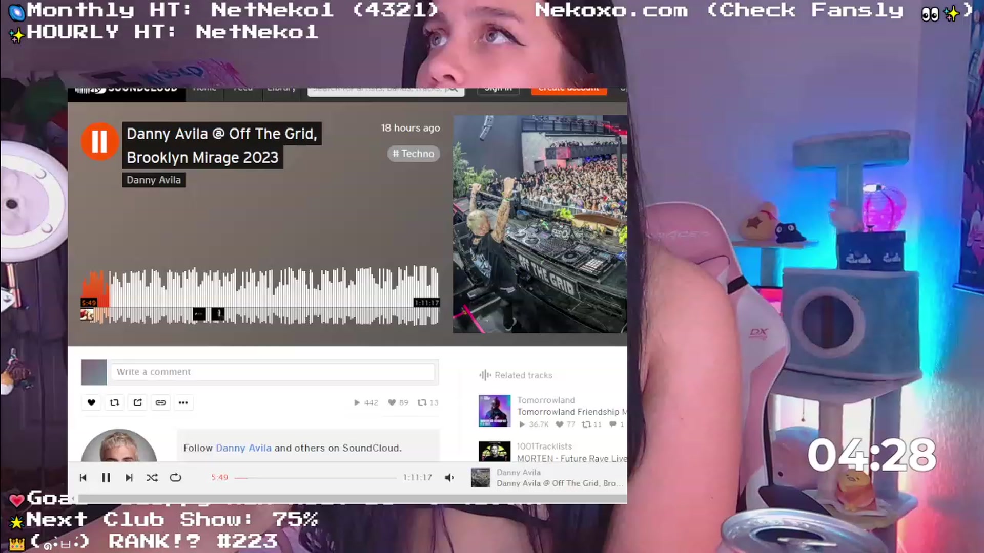 Gallery image thumbnail from Nekobeanxo's myfreecams stream on, 06/08/2023, 07:23 image 5 of 20