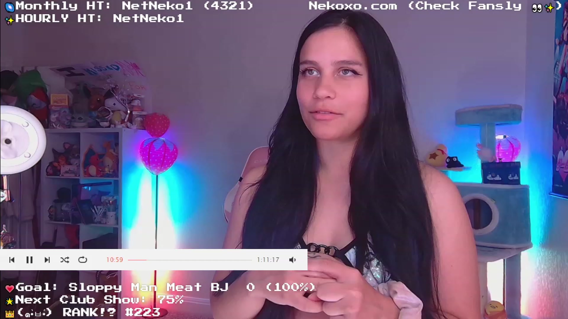 Gallery image thumbnail from Nekobeanxo's myfreecams stream on, 06/08/2023, 07:23 image 6 of 20
