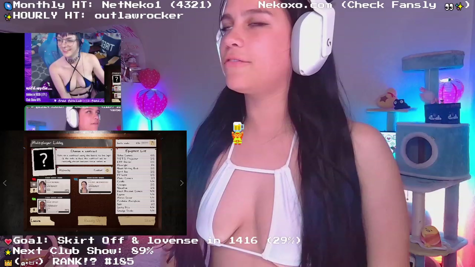 Gallery image thumbnail from Nekobeanxo's myfreecams stream on, 06/09/2023, 04:25 image 15 of 20