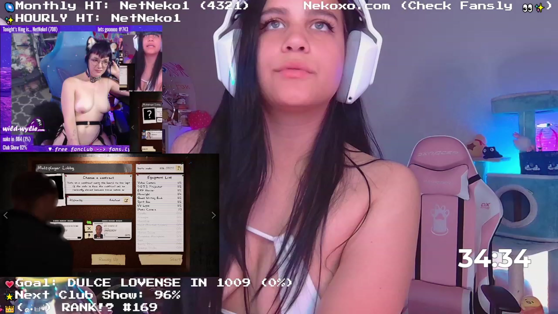 Gallery image thumbnail from Nekobeanxo's myfreecams stream on, 06/09/2023, 08:02 image 4 of 20