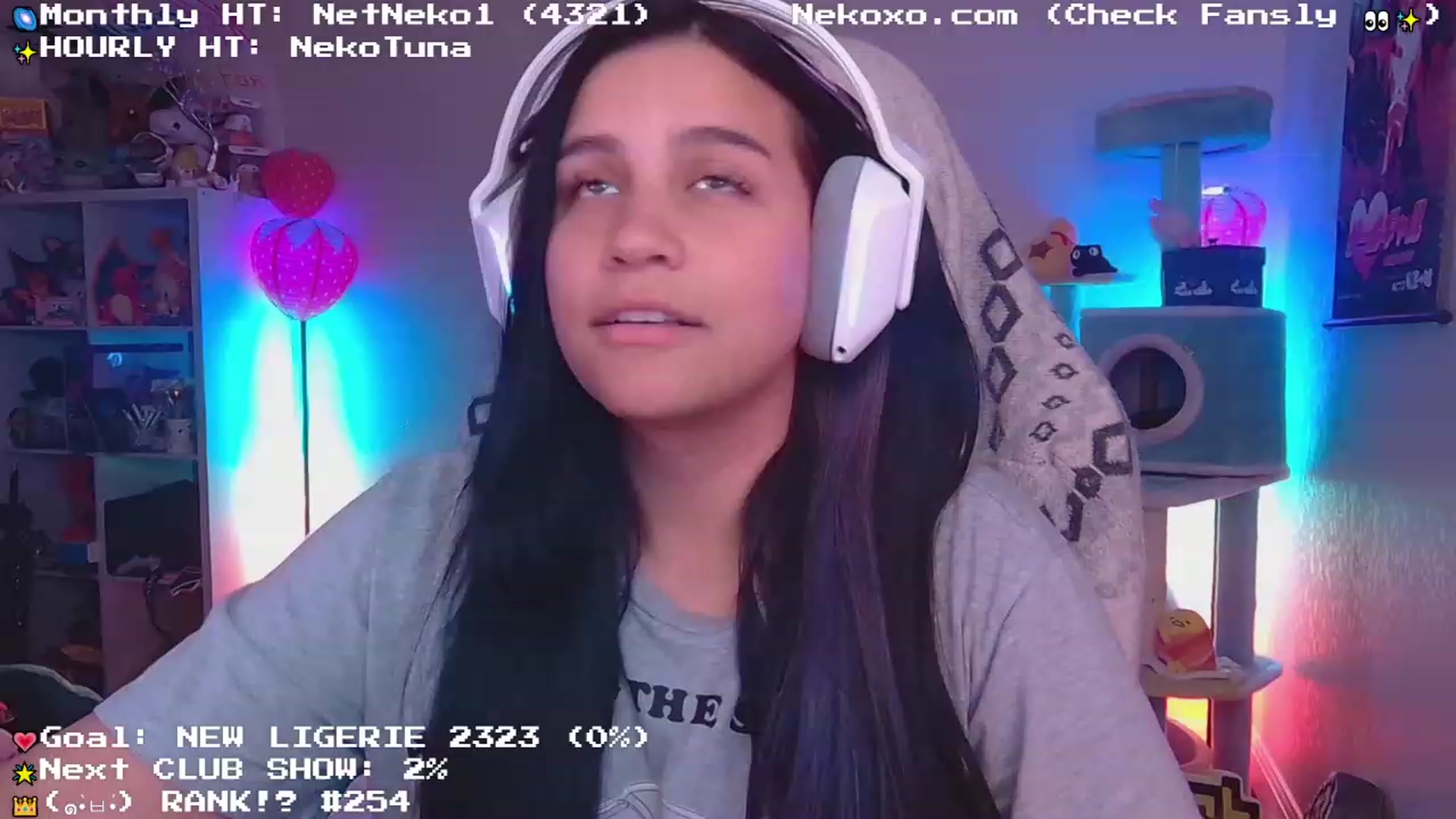 Gallery image thumbnail from Nekobeanxo's myfreecams stream on, 06/12/2023, 04:40 image 1 of 20