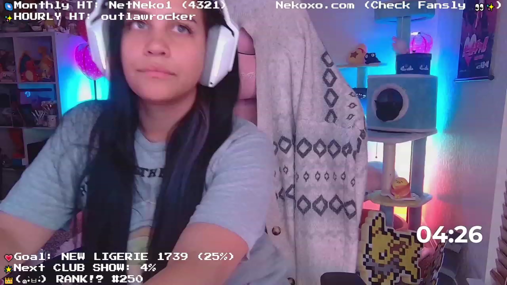 Gallery image thumbnail from Nekobeanxo's myfreecams stream on, 06/12/2023, 04:40 image 11 of 20