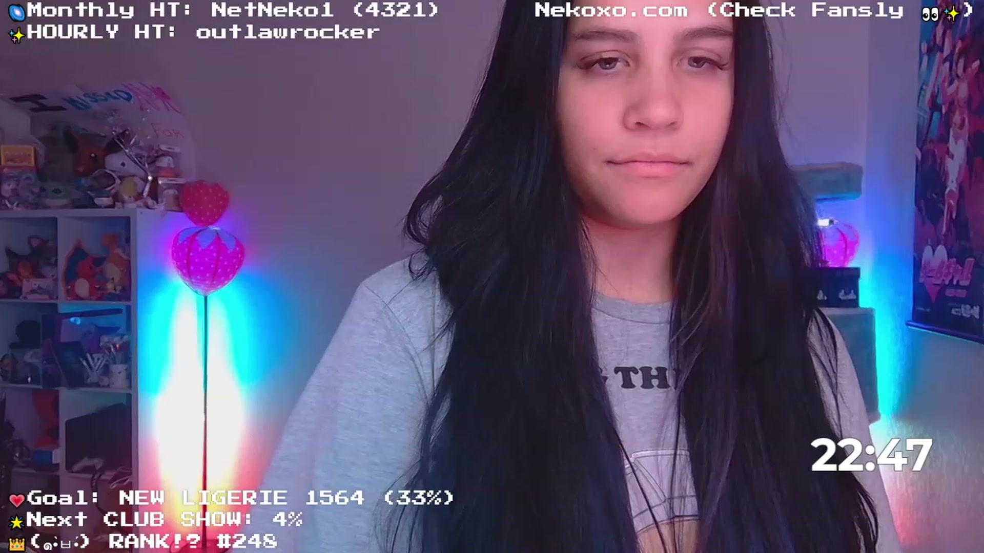 Gallery image thumbnail from Nekobeanxo's myfreecams stream on, 06/12/2023, 04:40 image 17 of 20