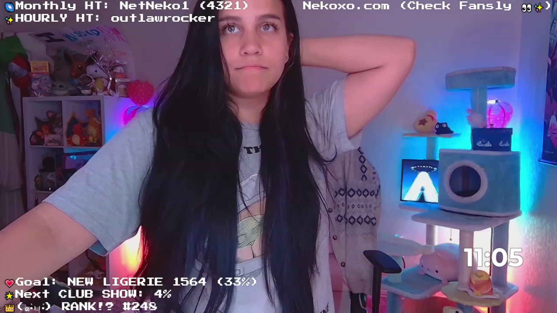 Gallery image thumbnail from Nekobeanxo's myfreecams stream on, 06/12/2023, 04:40 image 19 of 20