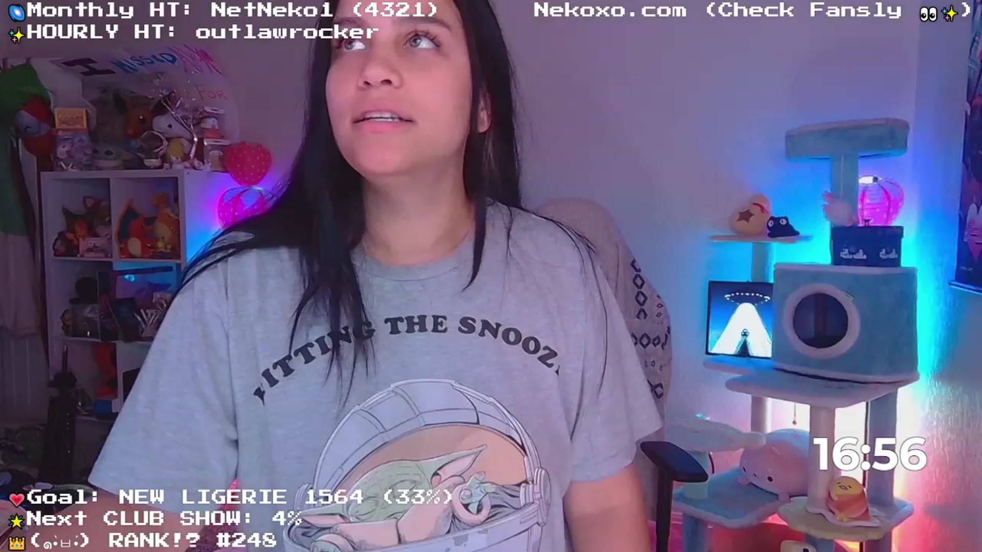 Gallery image thumbnail from Nekobeanxo's myfreecams stream on, 06/12/2023, 04:40 image 18 of 20