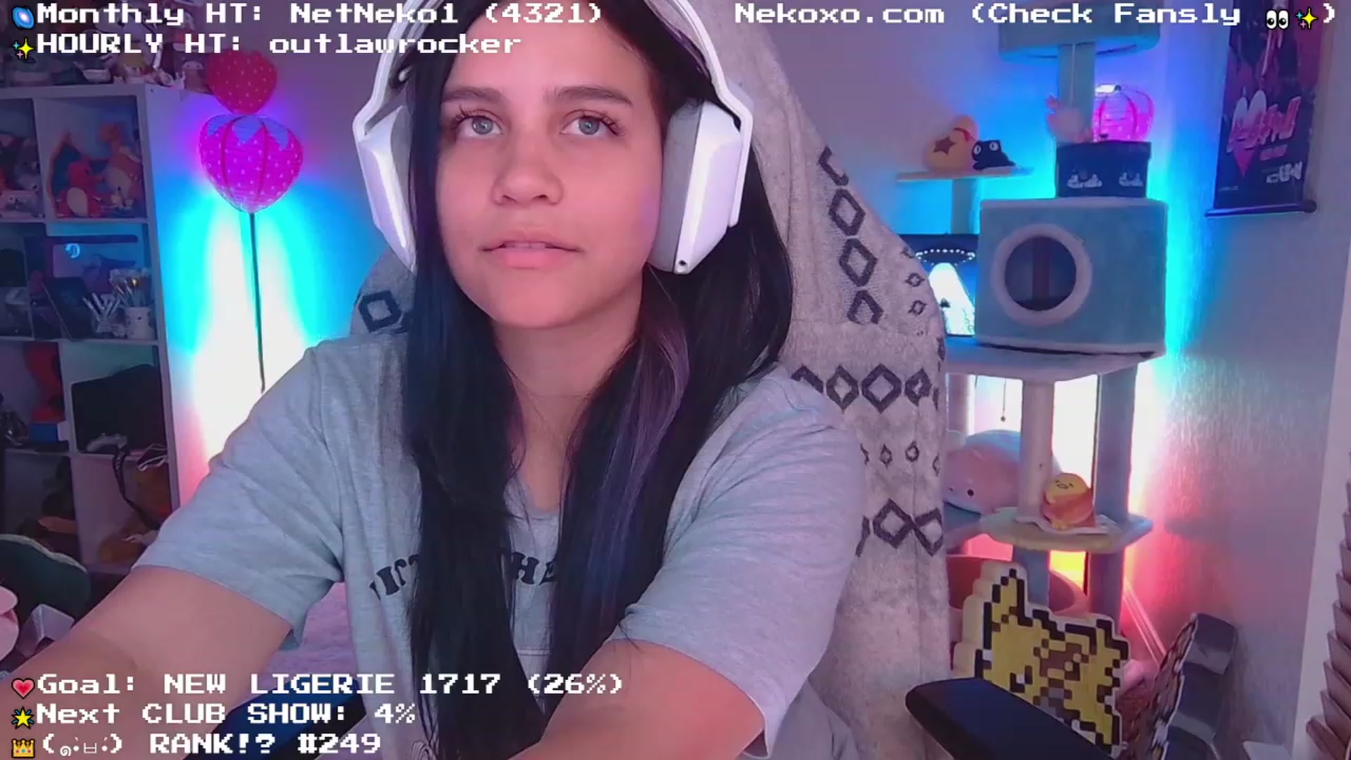 Gallery image thumbnail from Nekobeanxo's myfreecams stream on, 06/12/2023, 04:40 image 13 of 20