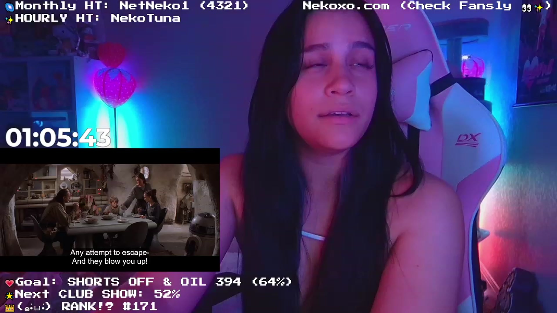 Gallery image thumbnail from Nekobeanxo's myfreecams stream on, 06/14/2023, 05:59 image 17 of 20