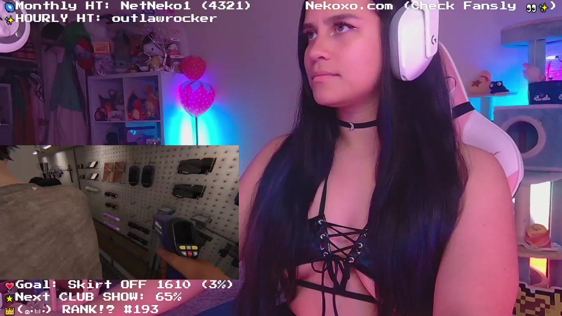 Gallery image thumbnail from Nekobeanxo's myfreecams stream on, 06/16/2023, 03:19 image 4 of 20