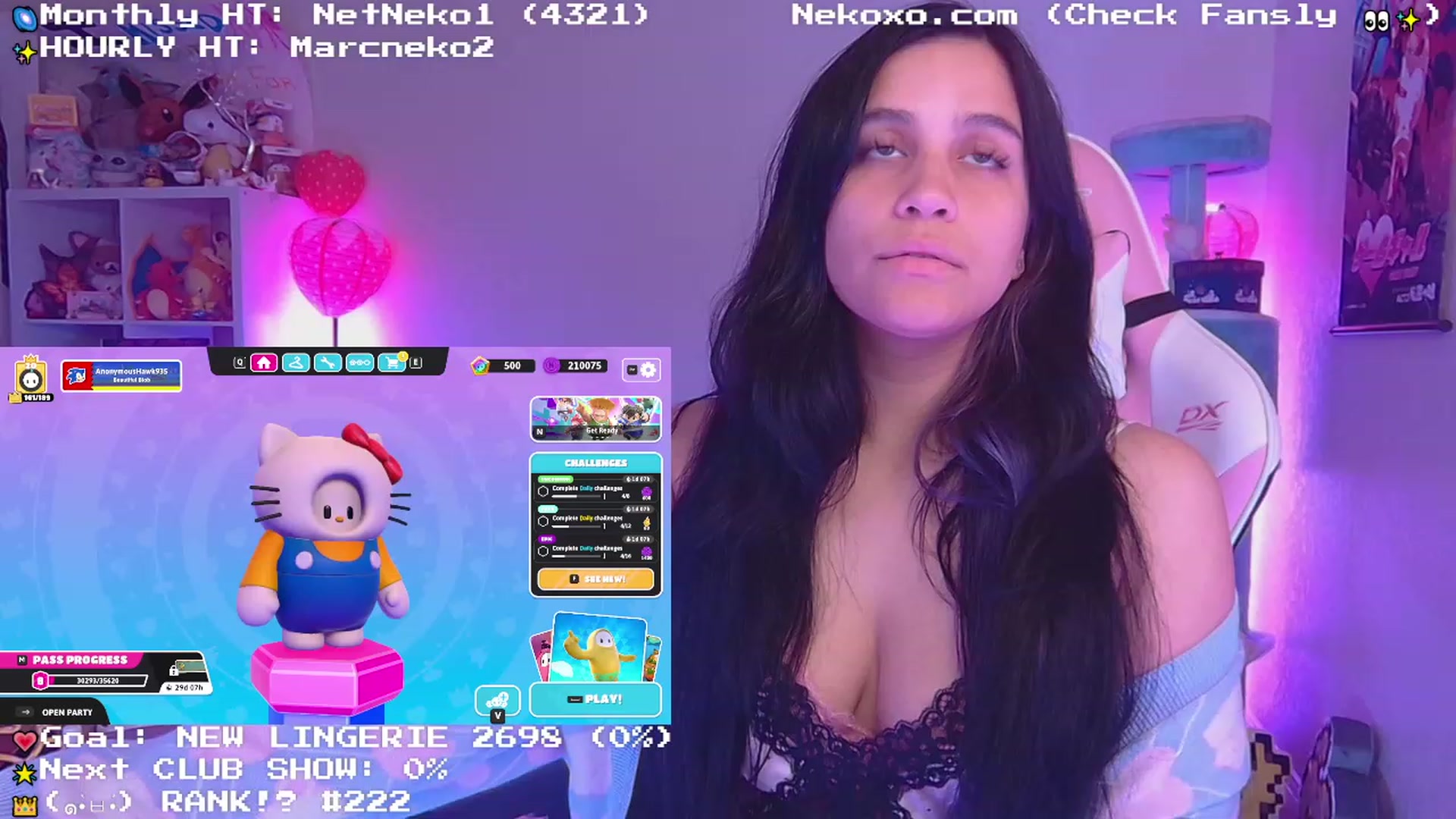 Gallery image thumbnail from Nekobeanxo's myfreecams stream on, 06/19/2023, 02:18 image 19 of 20