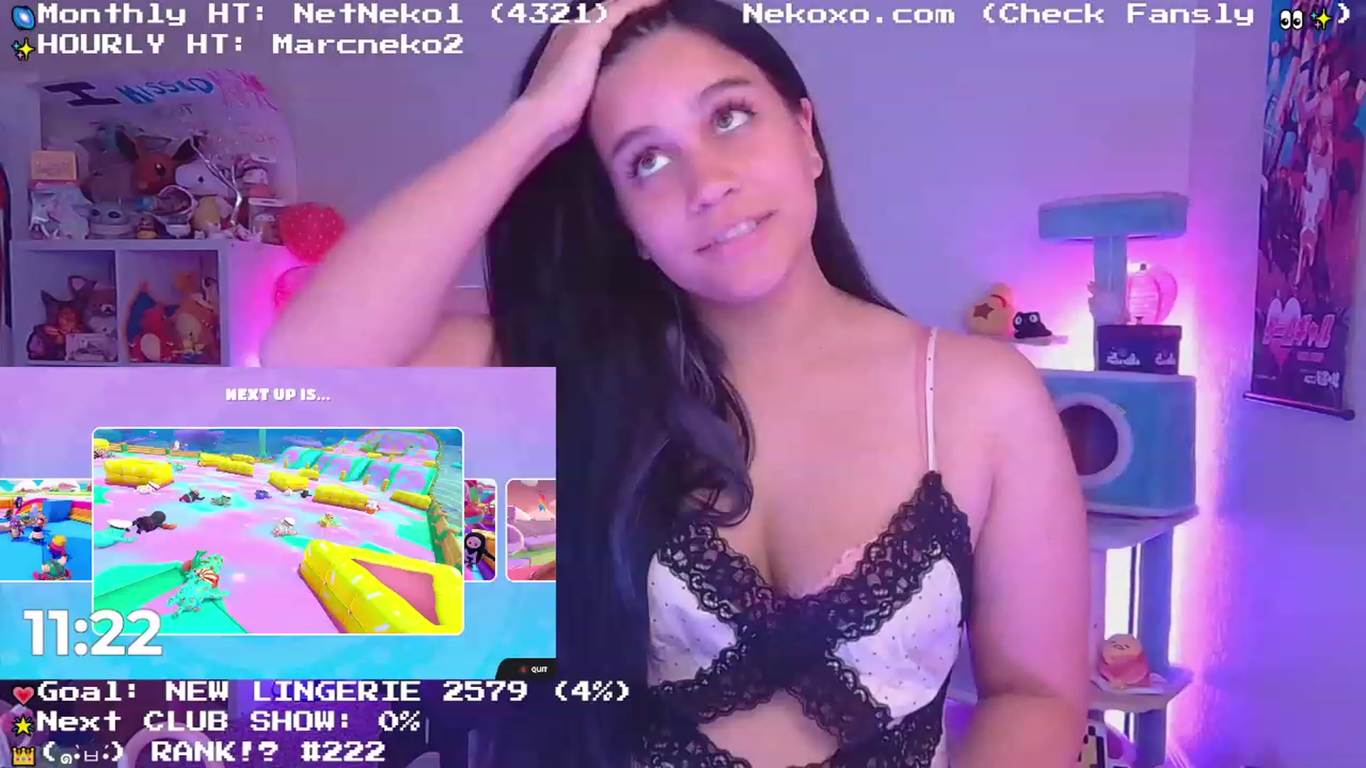 Gallery image thumbnail from Nekobeanxo's myfreecams stream on, 06/19/2023, 04:07 image 6 of 20