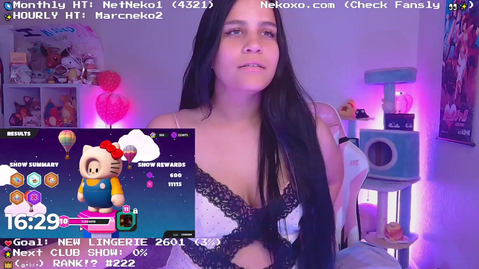 Gallery image thumbnail from Nekobeanxo's myfreecams stream on, 06/19/2023, 04:07 image 5 of 20