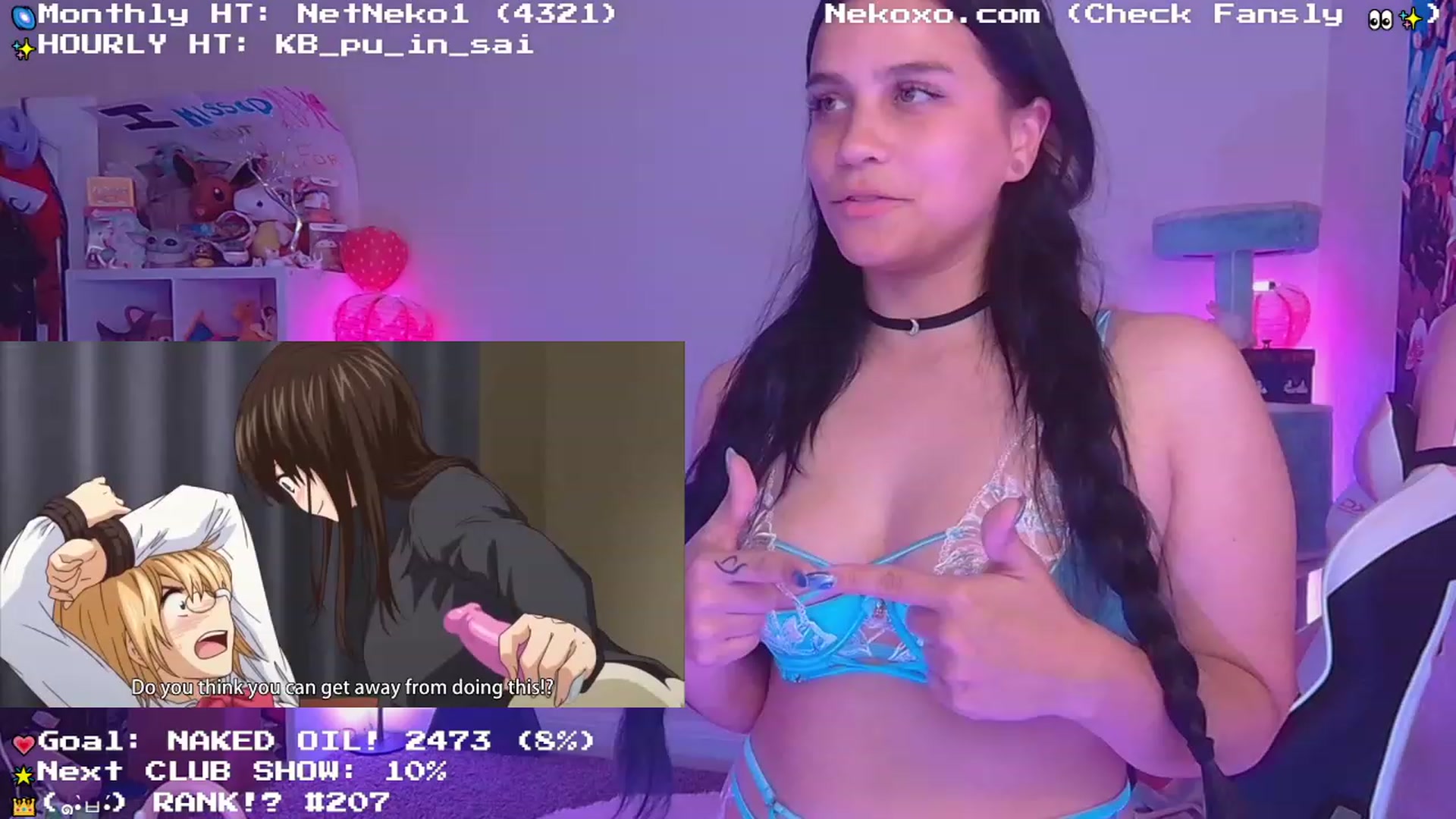 Gallery image thumbnail from Nekobeanxo's myfreecams stream on, 06/19/2023, 07:43 image 5 of 20