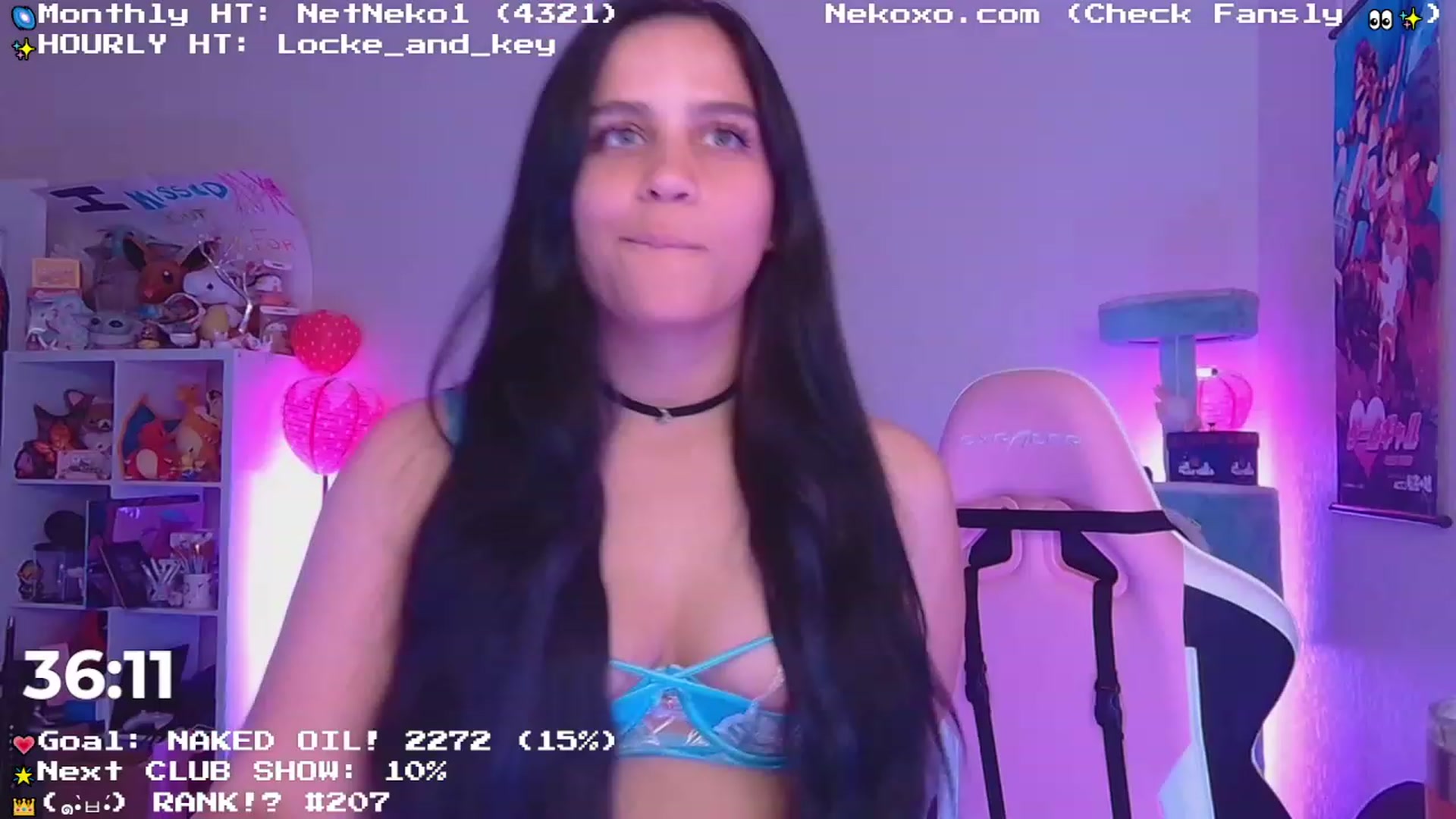Gallery image thumbnail from Nekobeanxo's myfreecams stream on, 06/19/2023, 07:43 image 15 of 20