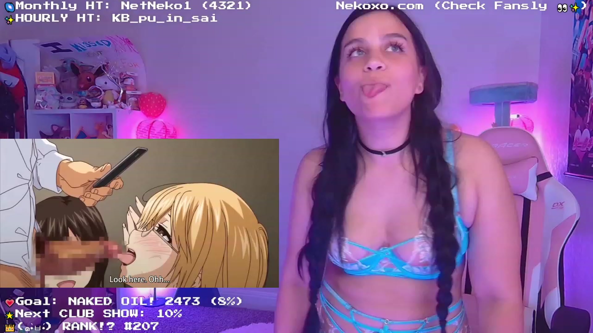 Gallery image thumbnail from Nekobeanxo's myfreecams stream on, 06/19/2023, 07:43 image 6 of 20