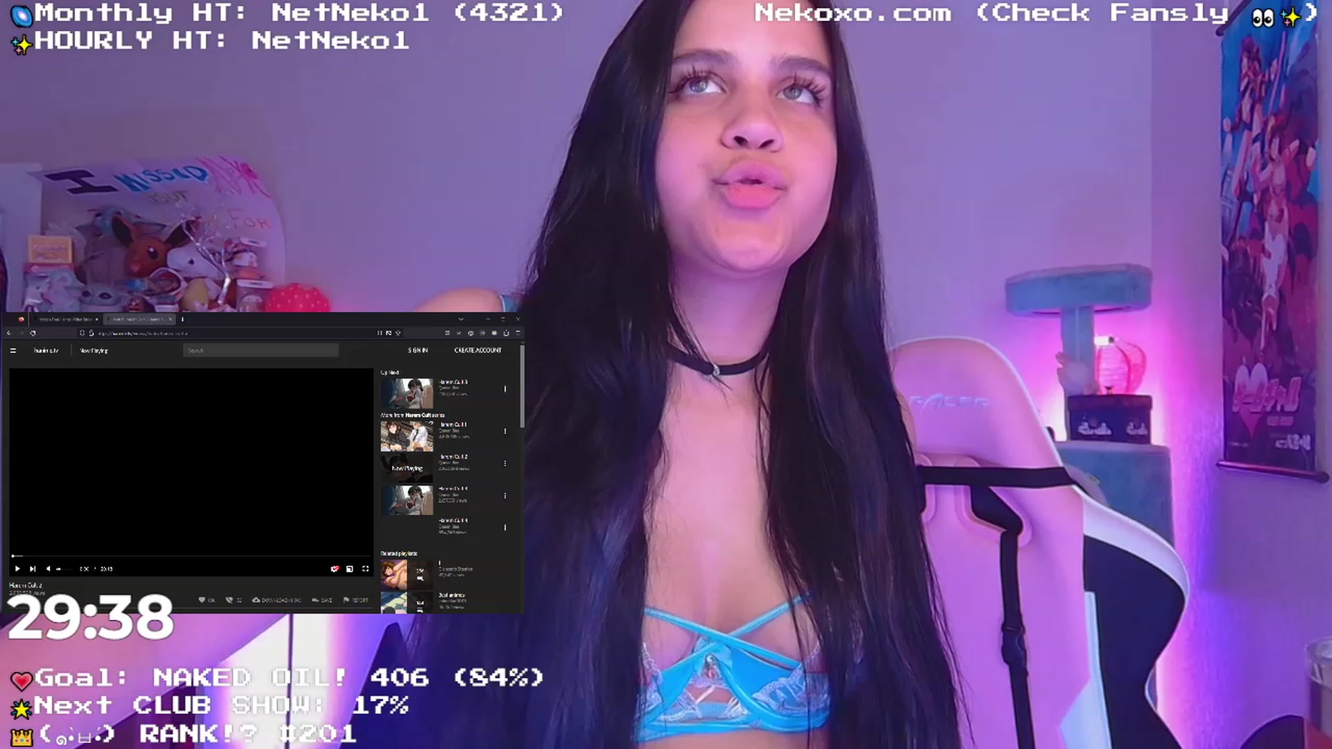 Gallery image thumbnail from Nekobeanxo's myfreecams stream on, 06/19/2023, 07:43 image 16 of 20