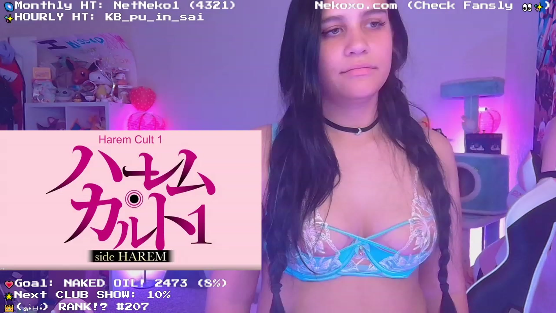 Gallery image thumbnail from Nekobeanxo's myfreecams stream on, 06/19/2023, 07:43 image 4 of 20