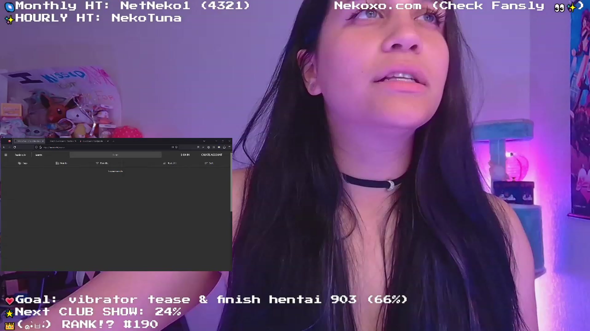 Gallery image thumbnail from Nekobeanxo's myfreecams stream on, 06/19/2023, 08:35 image 19 of 20