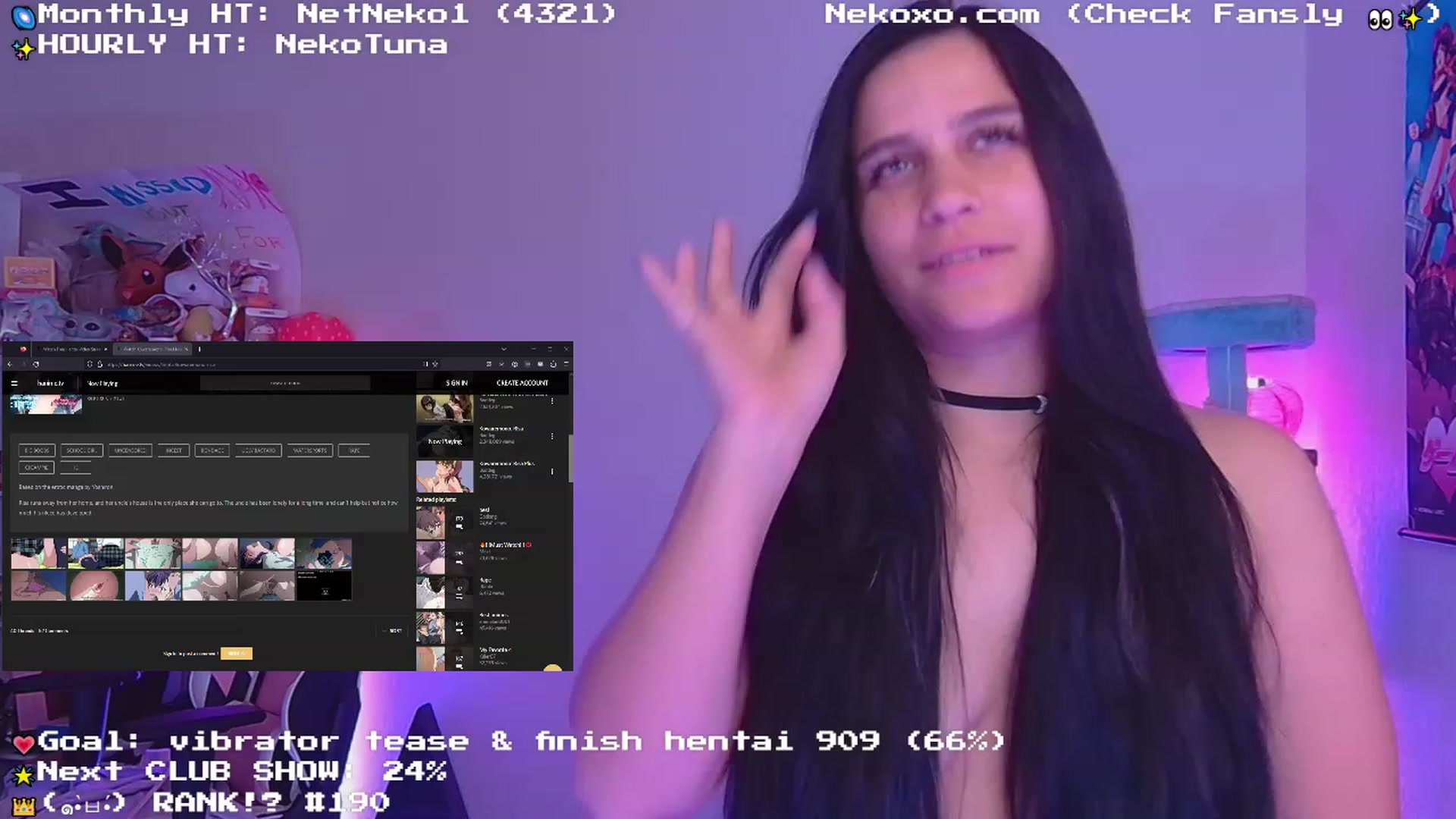 Gallery image thumbnail from Nekobeanxo's myfreecams stream on, 06/19/2023, 08:35 image 18 of 20