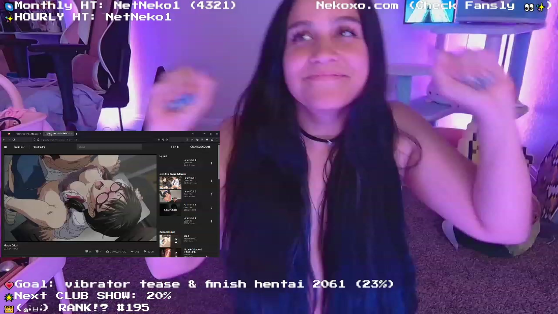 Gallery image thumbnail from Nekobeanxo's myfreecams stream on, 06/19/2023, 08:35 image 6 of 20