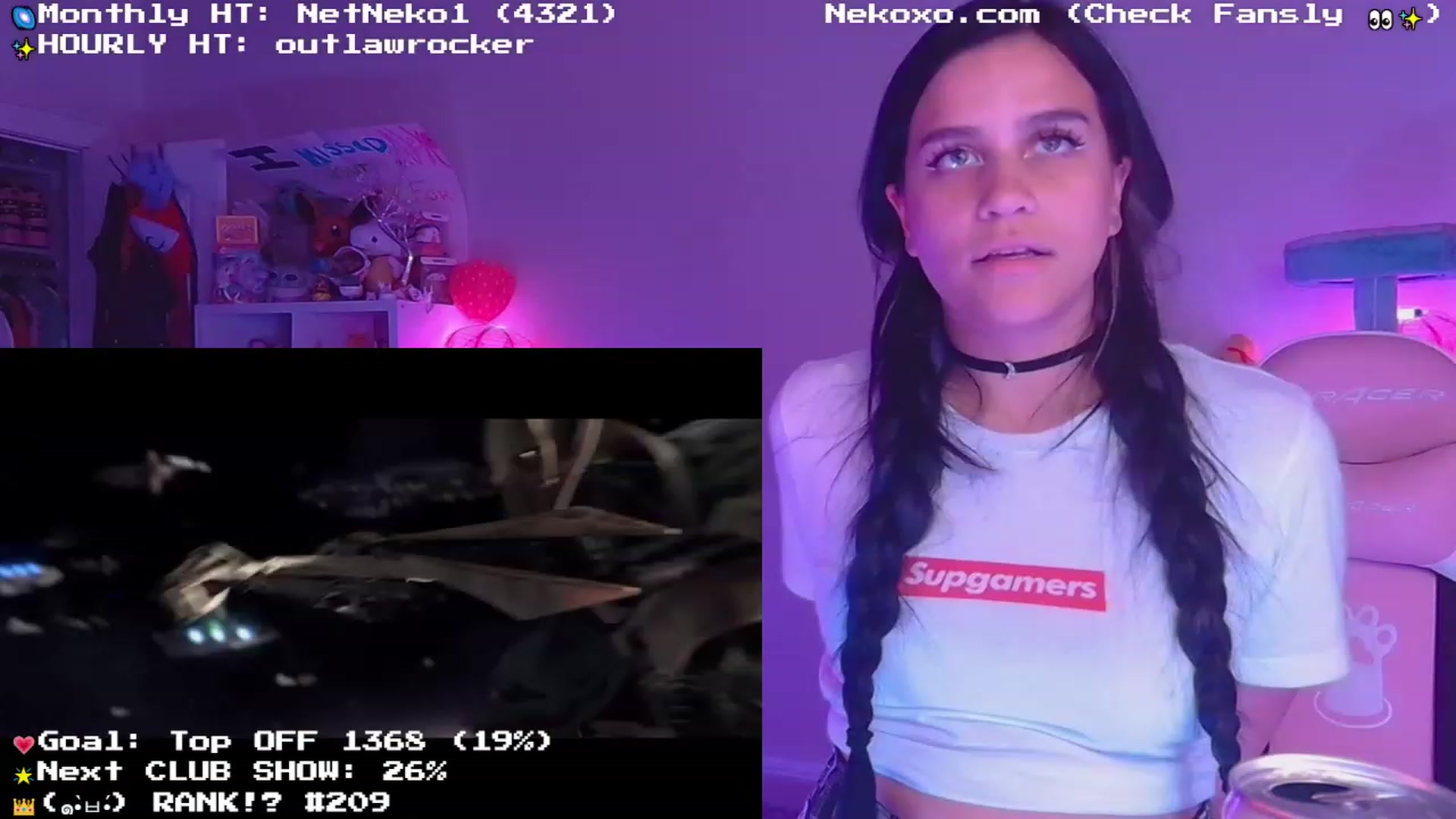 Gallery image thumbnail from Nekobeanxo's myfreecams stream on, 06/20/2023, 04:54 image 12 of 20