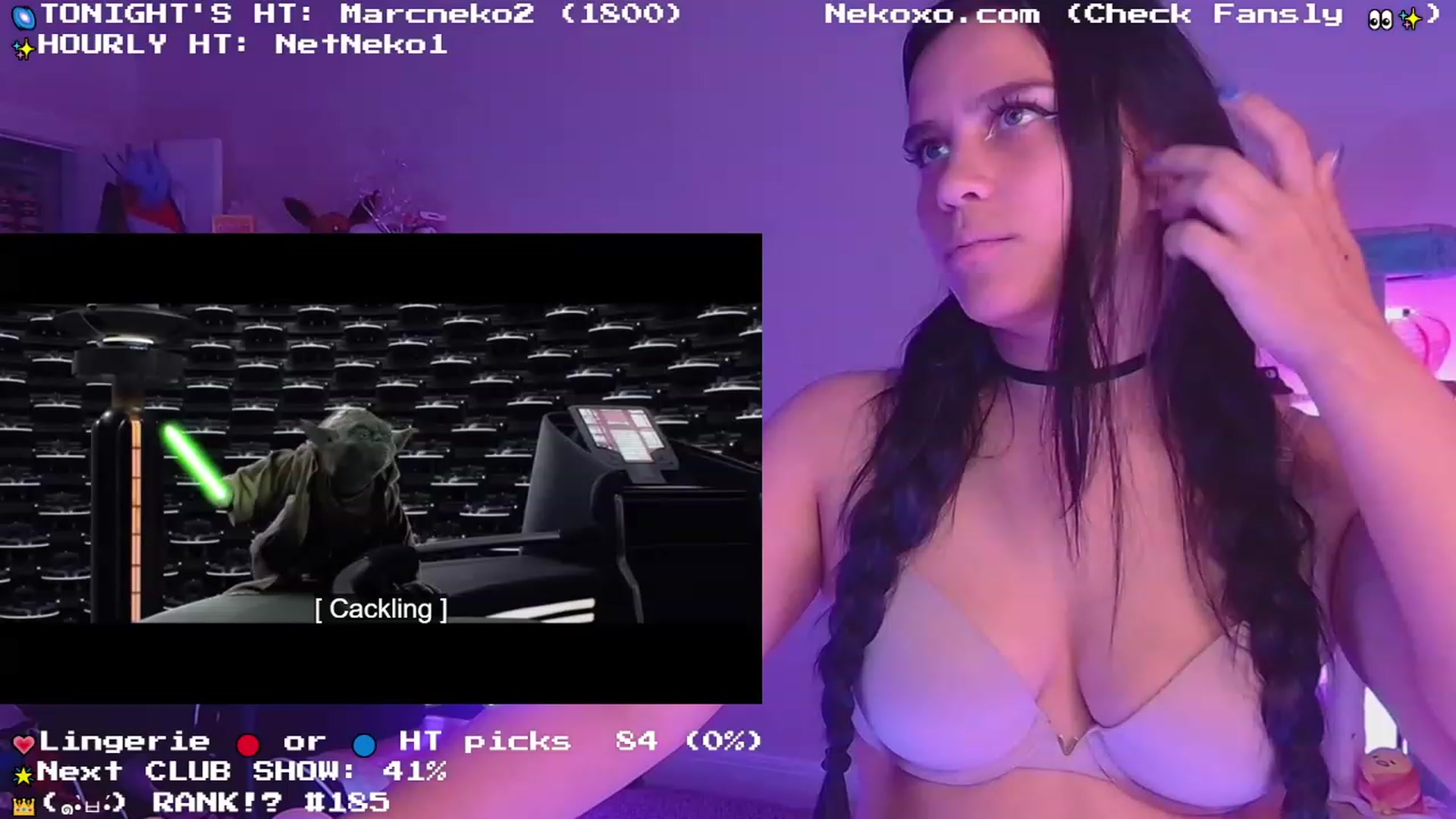 Gallery image thumbnail from Nekobeanxo's myfreecams stream on, 06/20/2023, 06:49 image 6 of 20