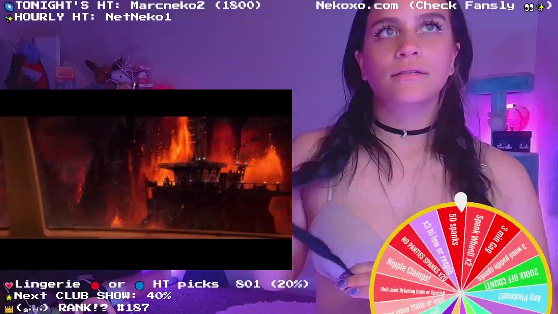 Gallery image thumbnail from Nekobeanxo's myfreecams stream on, 06/20/2023, 06:49 image 3 of 20