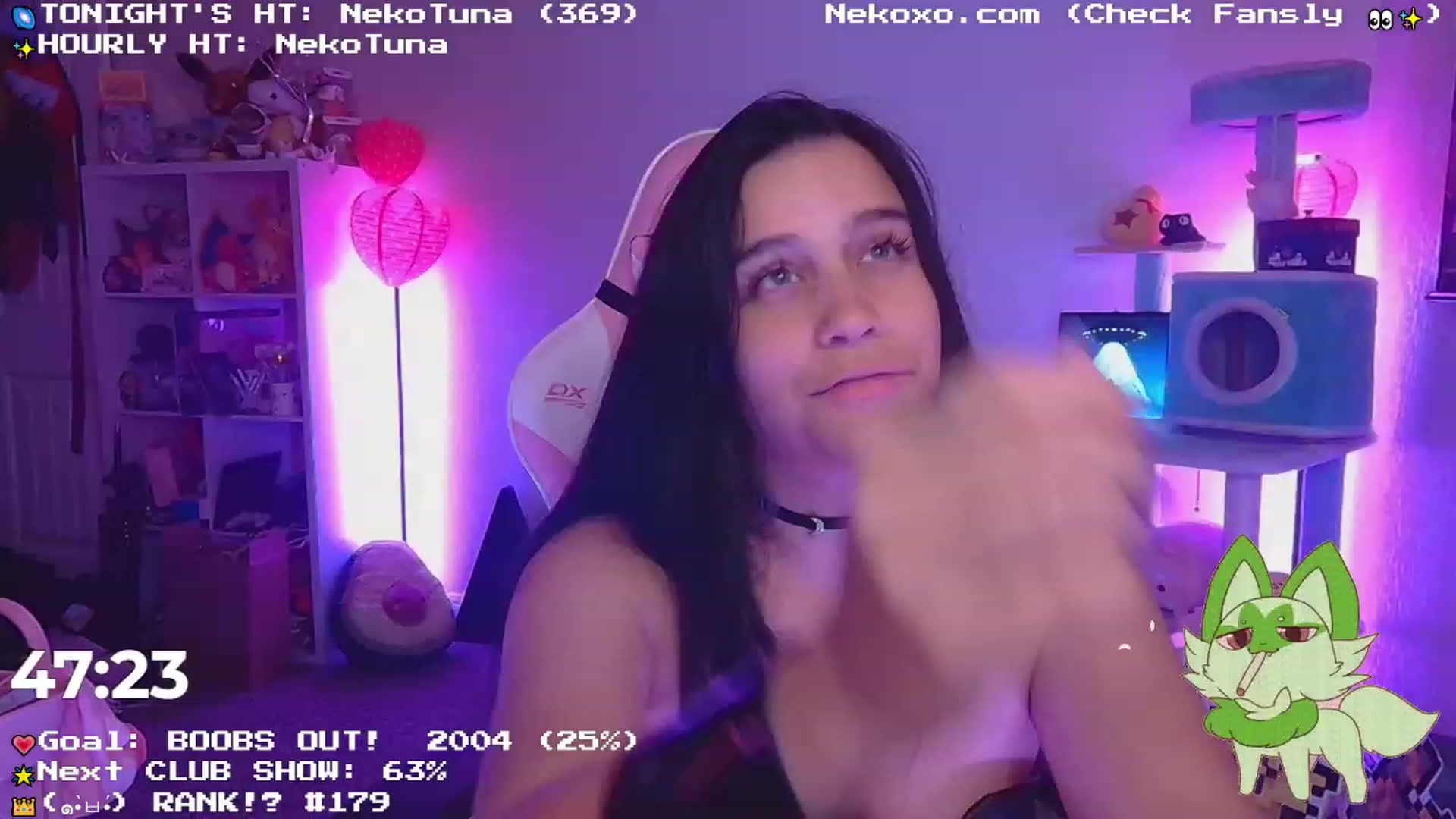 Gallery image thumbnail from Nekobeanxo's myfreecams stream on, 06/21/2023, 04:05 image 15 of 20