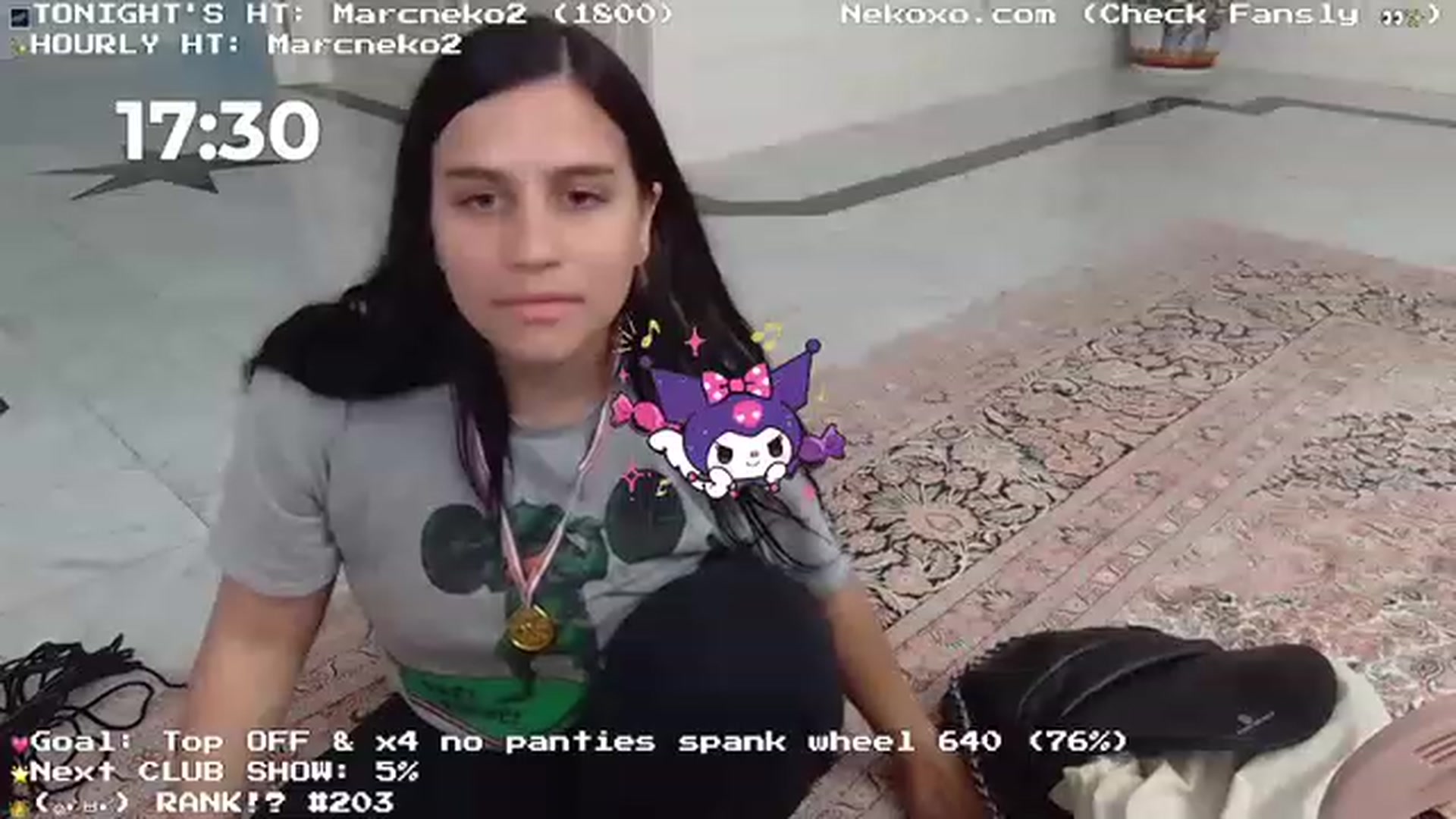 Gallery image thumbnail from Nekobeanxo's myfreecams stream on, 06/25/2023, 04:28 image 2 of 20