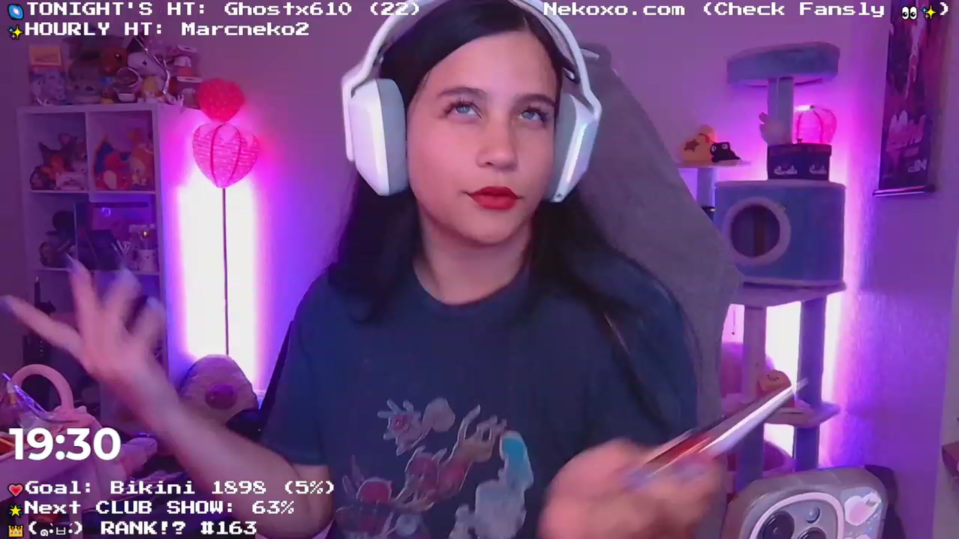 Gallery image thumbnail from Nekobeanxo's myfreecams stream on, 06/28/2023, 04:52 image 3 of 20