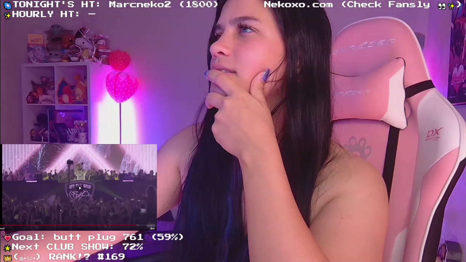 Gallery image thumbnail from Nekobeanxo's myfreecams stream on, 06/29/2023, 06:06 image 13 of 20
