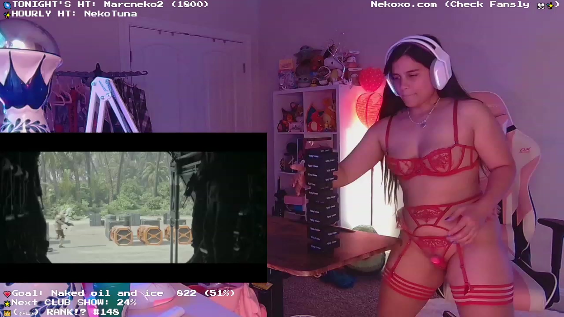 Gallery image thumbnail from Nekobeanxo's myfreecams stream on, 06/30/2023, 08:10 image 8 of 20